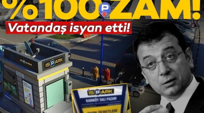 İSPARKa gelen yüzde 100 zam vatandaşı isyan ettirdi!